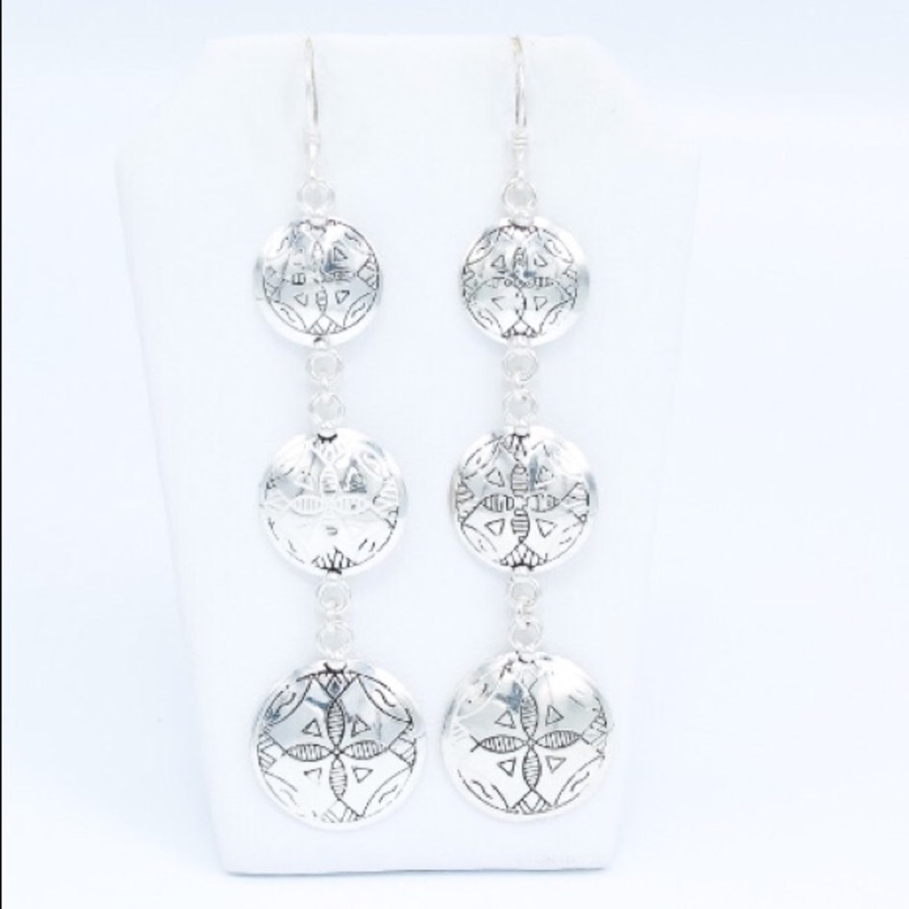 HP 🎉Triple Drop Berber Dangles SP0109 - Picture 4 of 6